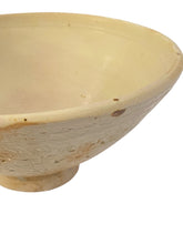 Load image into Gallery viewer, Cream Glazed Hagi Style Bowl
