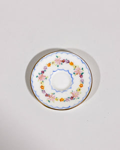Mini Porcelain Floral Plate - Made in England