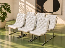 Load image into Gallery viewer, 1970’s Daystrom Chrome Cantilever Chairs
