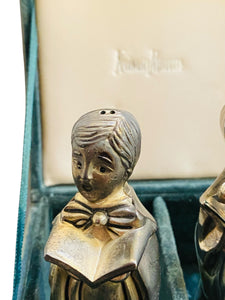 Neiman Marcus Silver plated Girl Boy Choir