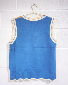 Graphic Knit Vest