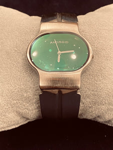 Vintage Emerald Jeweled Android Watch