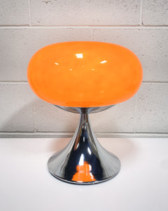 Orange Mushroom LED Table Lamp