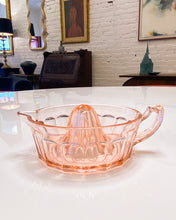 Load image into Gallery viewer, Rare Pink Depression Glass Juicer
