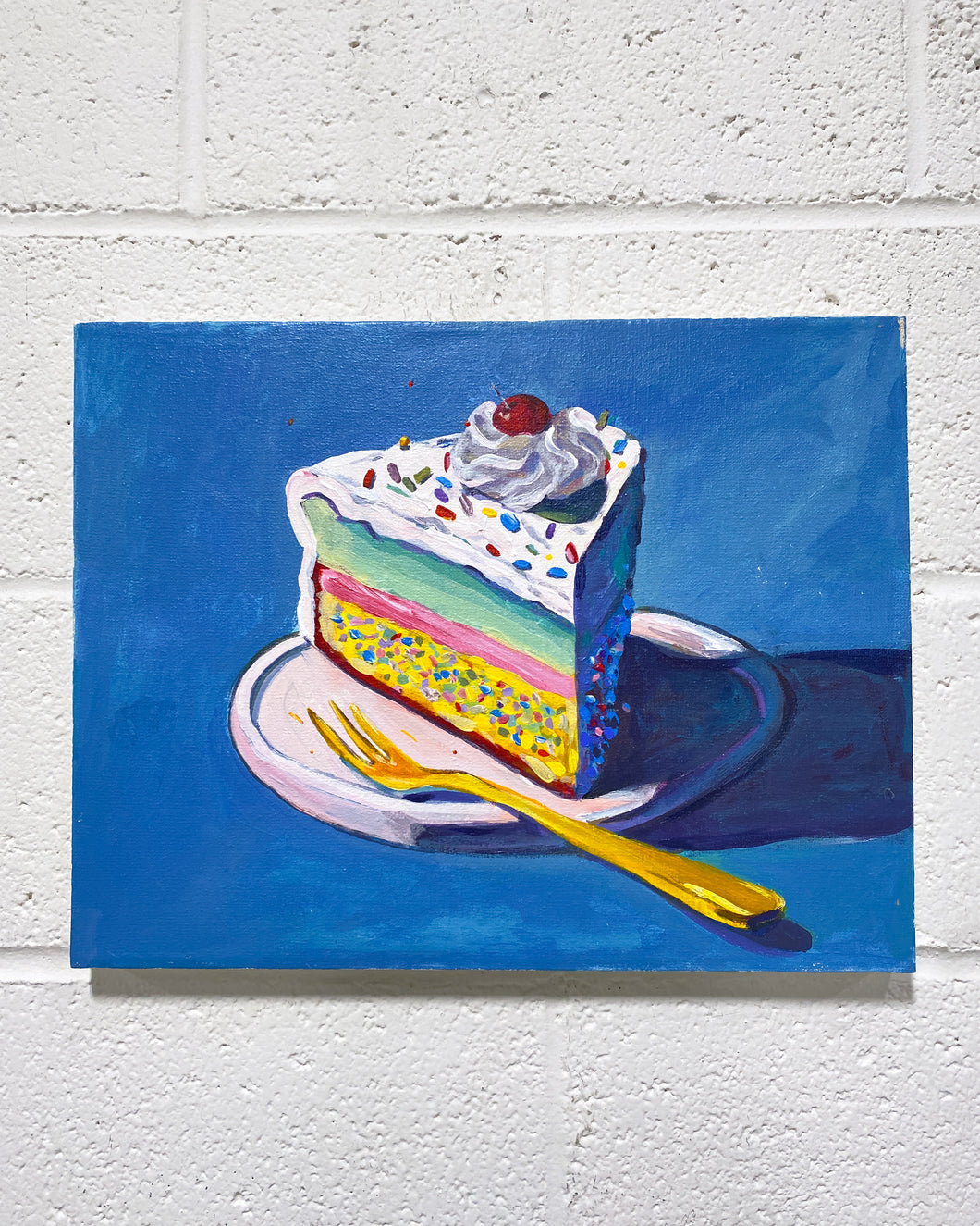 Cake for Breakfast Painting