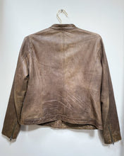 Load image into Gallery viewer, Banana Republic Brown Leather Jacket (L)
