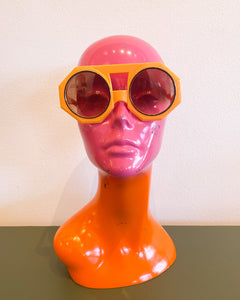 Cantaloupe Coloured Round Sunnies