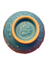 Load image into Gallery viewer, Small Whimsical Turquoise weed Pot
