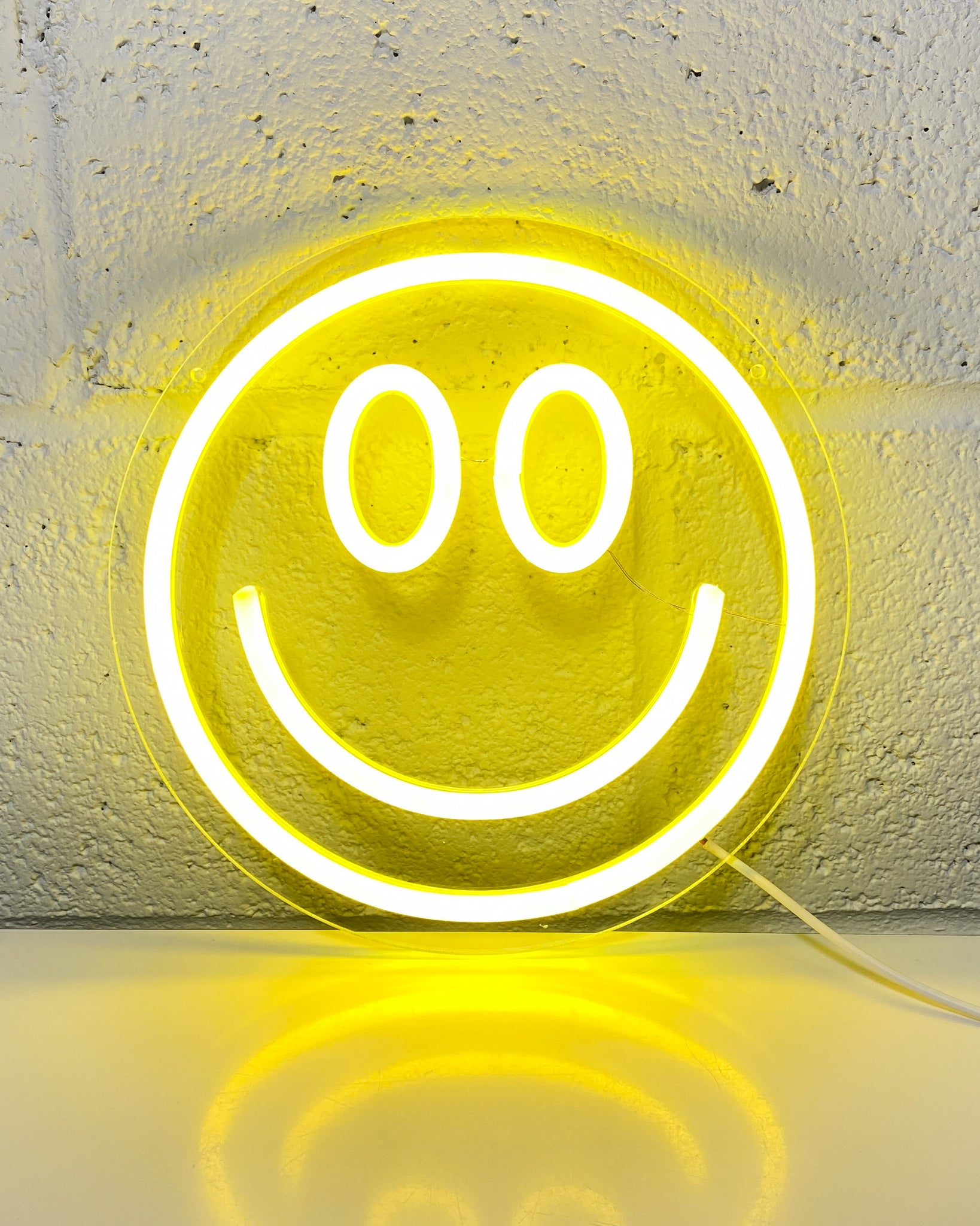 Smiley Face Neon LED Sign – Sunbeam Vintage