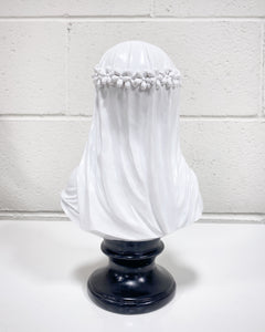Modern Veiled Woman Sculpture/Bust