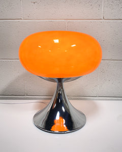 Orange Mushroom LED Table Lamp