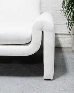 Leyla Lounge Chair in Camilia Oyster