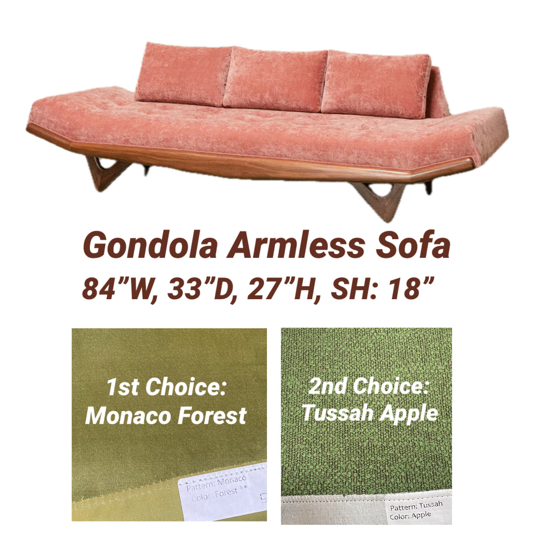 Gondola Armless Sofa