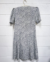 Load image into Gallery viewer, Vintage Black and White Floral Dress (6)
