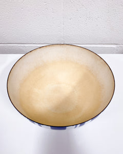 Vintage Stripped 9.5” Striped Enamelware Cathrineholm Bowl