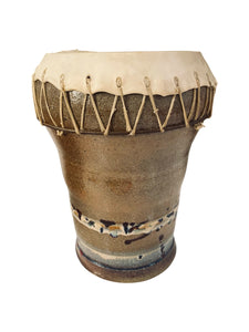 Handcrafted Stoneware Drum