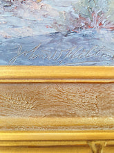 Load image into Gallery viewer, Sunshine and Silence by John W. Hilton oil on Masonite
