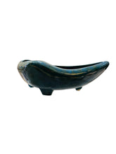 Load image into Gallery viewer, Green Blue Drip Glaze Pottery Planter
