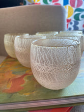 Load image into Gallery viewer, Set Six Low Ball Spaghetti Tumblers
