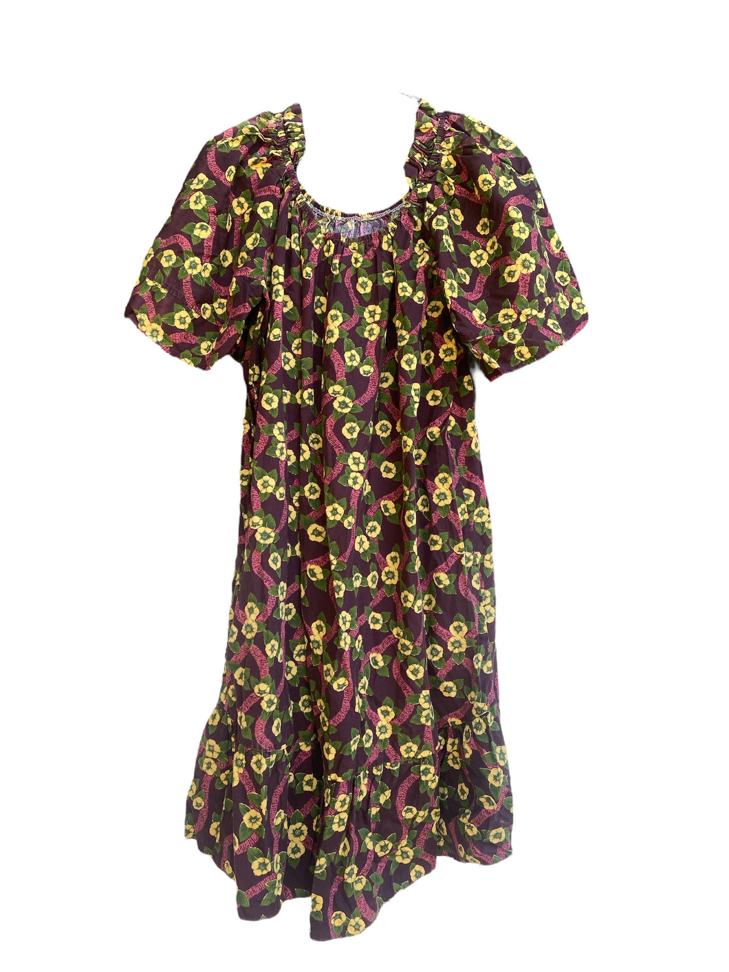 Flower Print Mini Dress