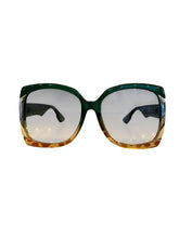 Load image into Gallery viewer, Green Gold Tortoise Frame Sunnies
