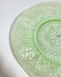 Vintage Depression Glass Plate - Sold Individually
