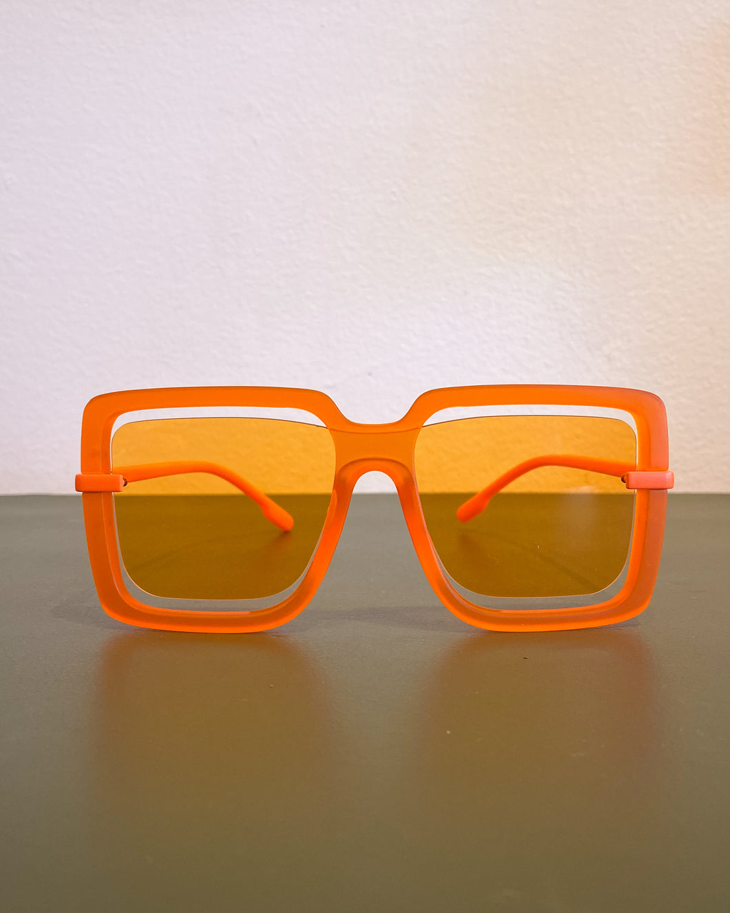 Orange Fashion Glasses