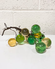 Load image into Gallery viewer, Vintage Gold and Green Lucite Grapes
