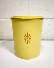 Load image into Gallery viewer, Vintage Yellow Tupperware Canister - Medium
