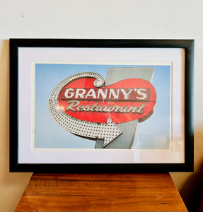 Granny’s Restaurant Picture Frame