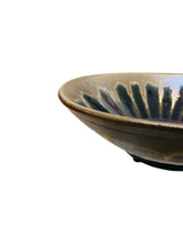 Load image into Gallery viewer, Large Gloss Glaze Bowl with a Sunflower pattern
