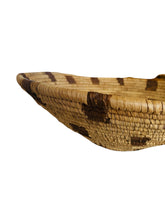 Load image into Gallery viewer, Native American Woven Reed Basket with Rectangles
