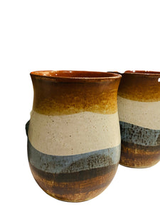 Set of Five Otagiri Stoneware Mug Set