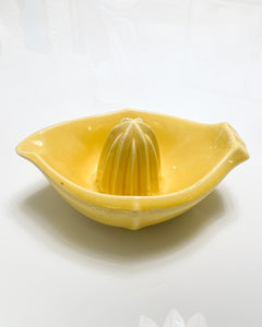 Art Deco Lemon Yellow Juicer