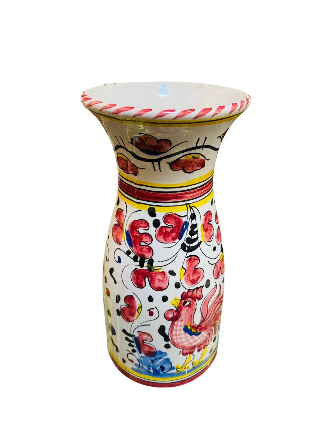 Hand painted Italian Vase