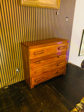 Load image into Gallery viewer, Primitive Pine Four Drawer Dresser
