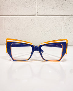 Blue and Orange Glasses