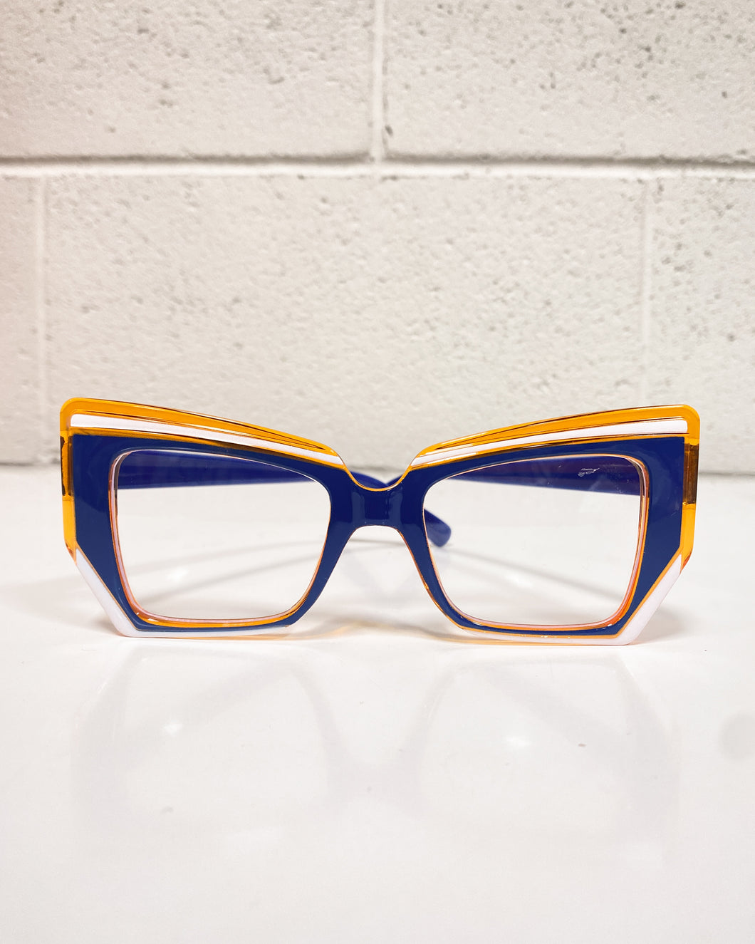 Blue and Orange Glasses