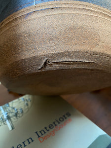 Signed Studio Pottery with Cork Lid