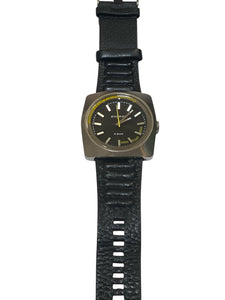 Diesel 5 Bar Watch with Yellow Accent