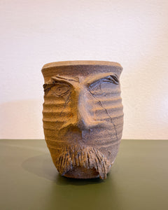 Earthenware Face Planter