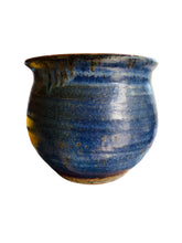 Load image into Gallery viewer, Cobalt Blue Glaze Bulbous Pot
