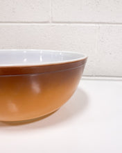 Load image into Gallery viewer, Large Vintage Orangey Brown Pyrex Bowl
