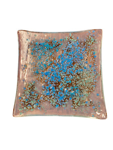Green Blue Glass Catchall
