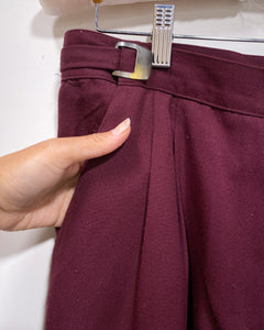 Vintage Burgundy Slacks (6)