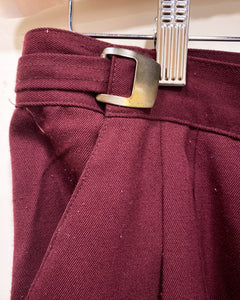 Vintage Burgundy Slacks (6)