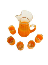 Load image into Gallery viewer, Ombre Orange Pitcher and Tumbler Set
