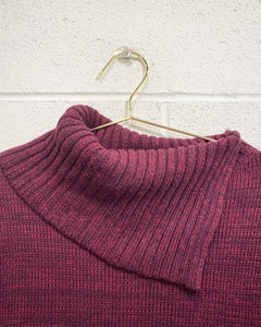 Berry Colored Sweater (S)