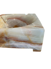 Load image into Gallery viewer, Heavy Thick Onyx Ashtray
