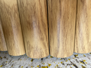 Dalia Blonde Side Table as Found